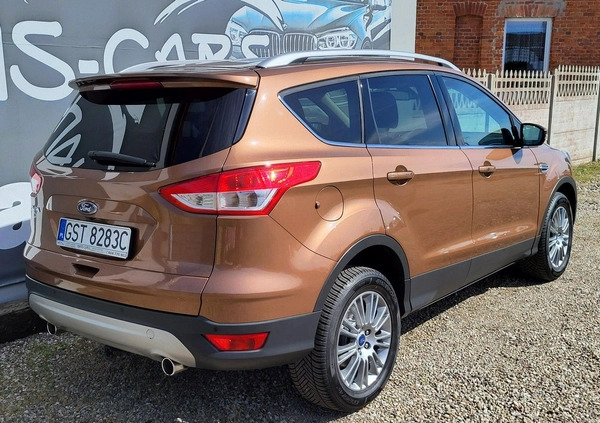 Ford Kuga cena 49900 przebieg: 175263, rok produkcji 2014 z Łaziska Górne małe 781